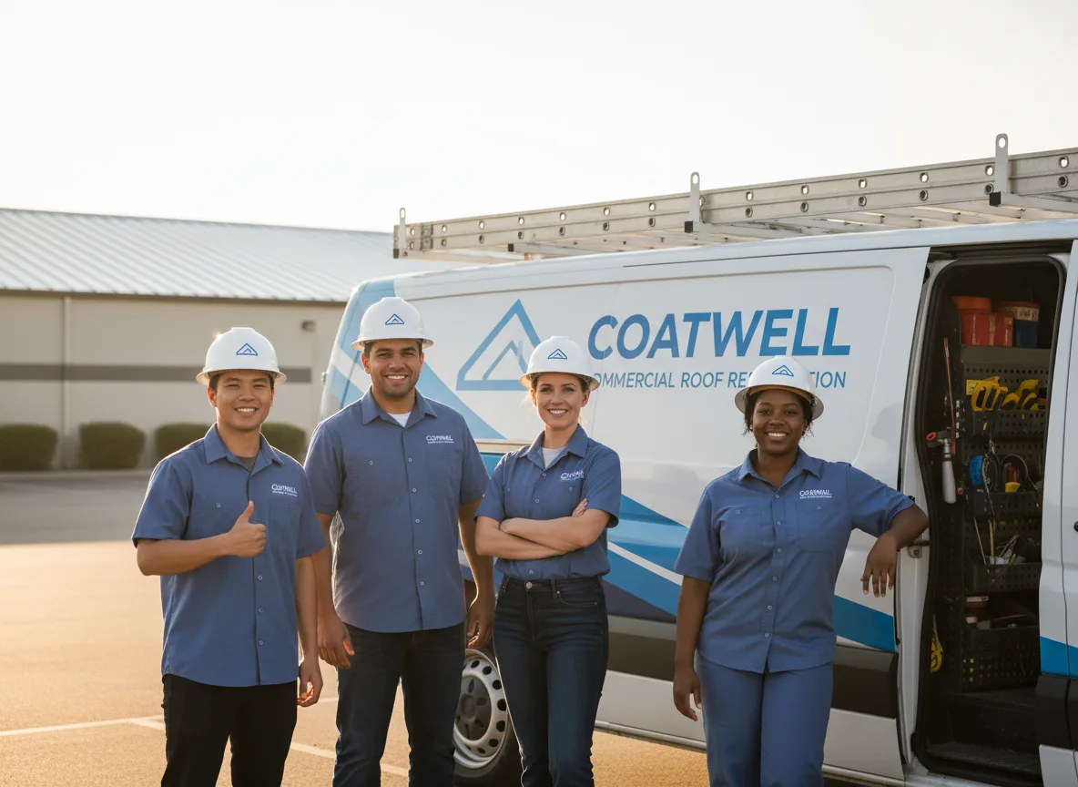 Commercial roof coating company in Shields, ND